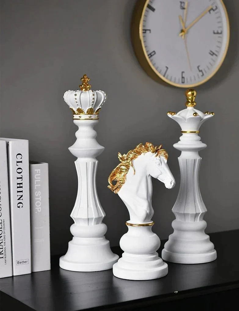 Chess Statue Home Decor -