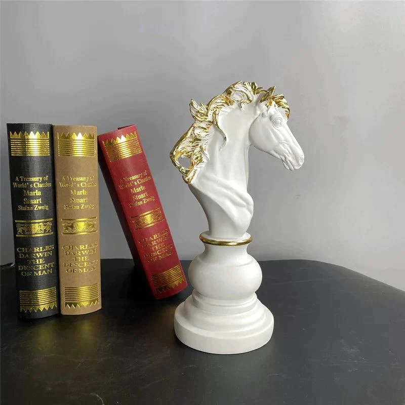 Chess Statue Home Decor -