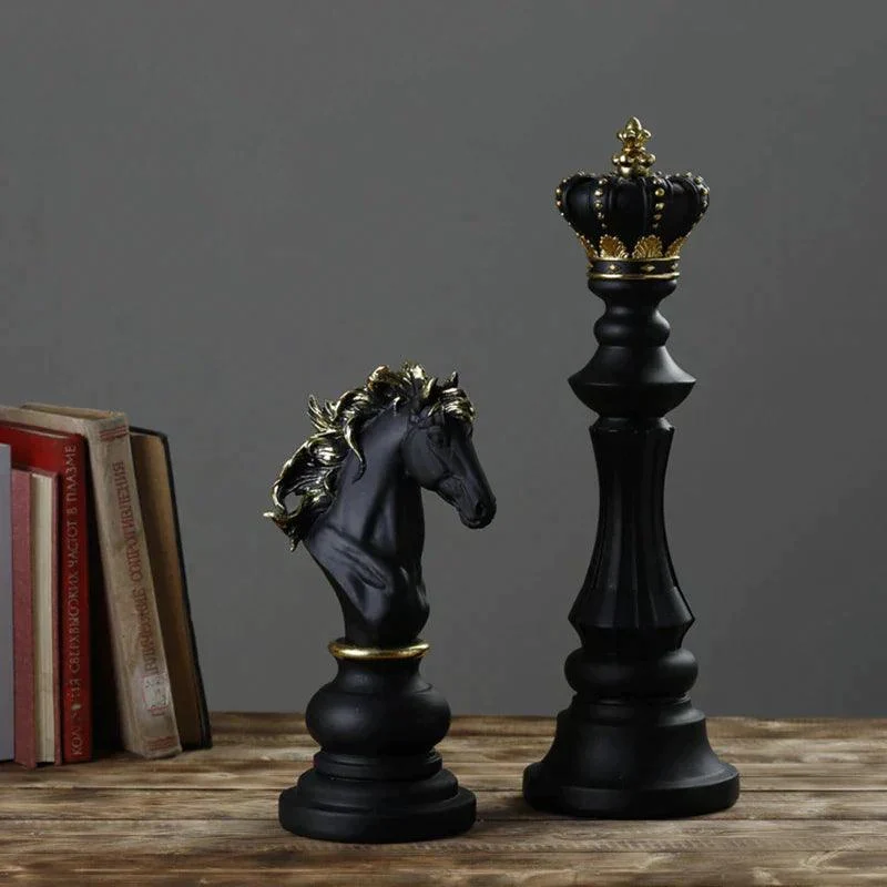 Chess Statue Home Decor -