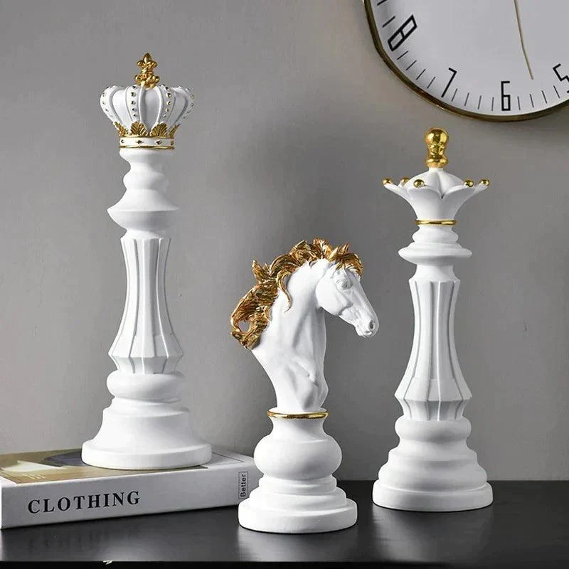 Chess Statue Home Decor -