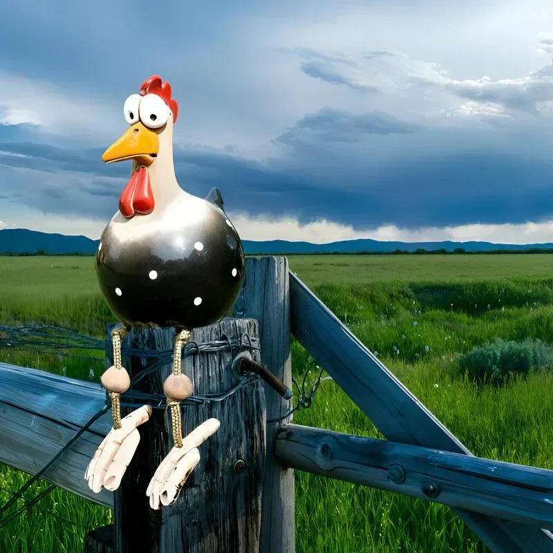 Chicken_statue_with_big_eyes_-_weather-resistant_resin_craft_-_garden_gnome_statue_-_-_tag1_-4174078 Chicken statue with big eyes - weather-resistant resin craft - garden gnome statue - - #tag1#