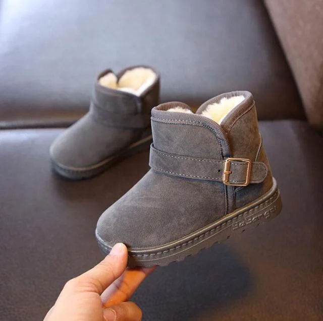 Children_s_Fur_Lined_Warm_Winter_Boots_-_-_tag1_-4174916 Children's Fur Lined Warm Winter Boots - - #tag1#