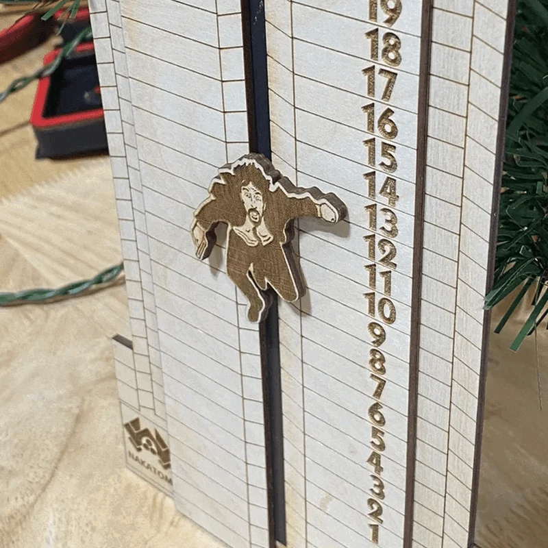Christmas Die Hard Advent Calendar - Hans Gruber Falling off off Nakatomi Plaza -  - #tag1#