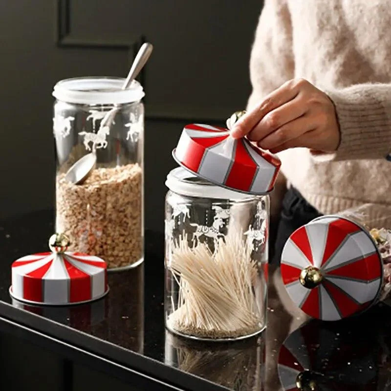 Christmas_Glass_Storage_Jars_with_Airtight_Lids_-_-4157489 Christmas Glass Storage Jars with Airtight Lids -