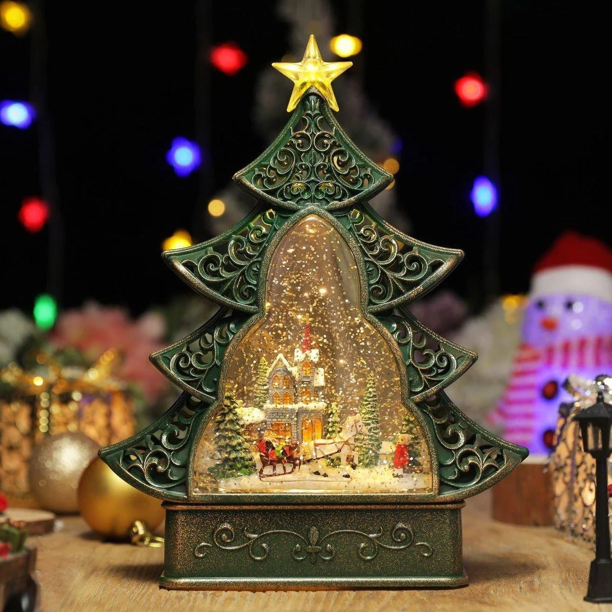 Christmas Tree Snow Globe -  - #tag1#