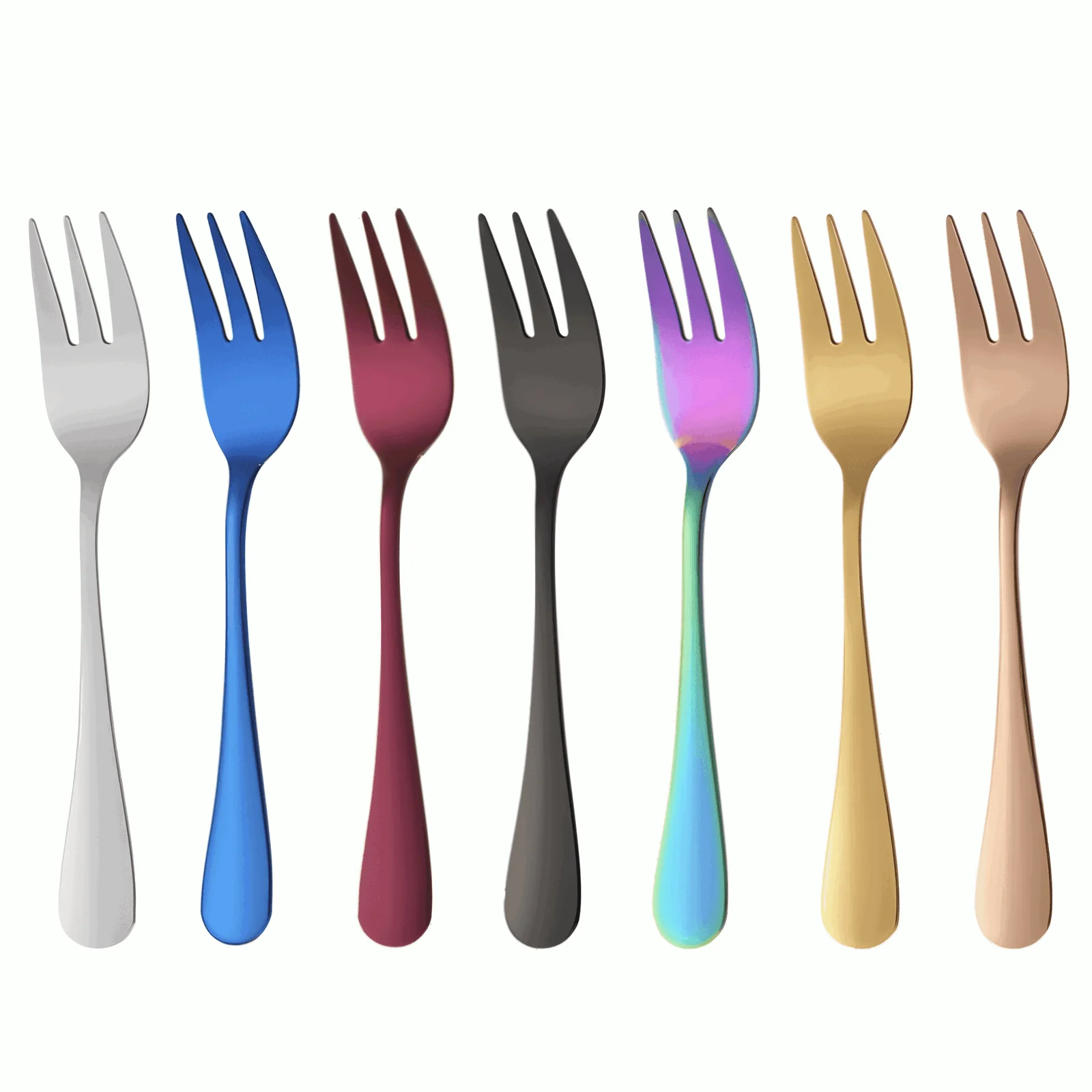 ChromaForks-_4-6-piece_dessert_fork_sets-_salad_forks-_stainless_steel_forks_-_-_tag1_-4175985 ChromaForks- 4/6-piece dessert fork sets- salad forks- stainless steel forks - - #tag1#