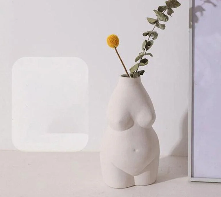 Chubby_Ceramic_Nude_Body_Vase_For_Flowers_-_-4157804 Chubby Ceramic Nude Body Vase For Flowers -