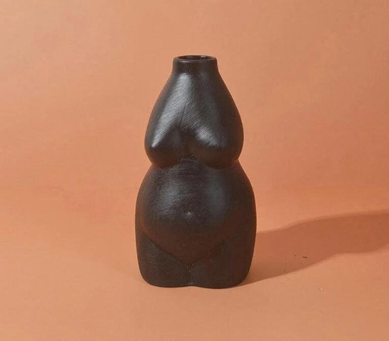 Chubby_Ceramic_Nude_Body_Vase_For_Flowers_-_-4157822 Chubby Ceramic Nude Body Vase For Flowers -
