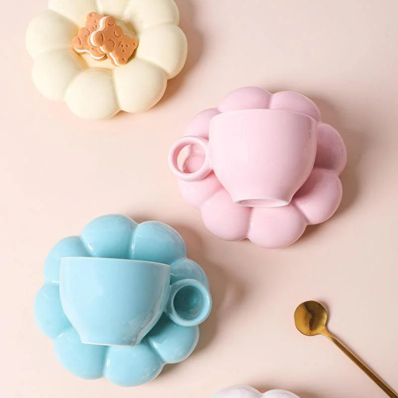 Chubby_Floral_Cup_And_Saucer_Set_-_-_tag1_-4179503 Chubby Floral Cup And Saucer Set - - #tag1#