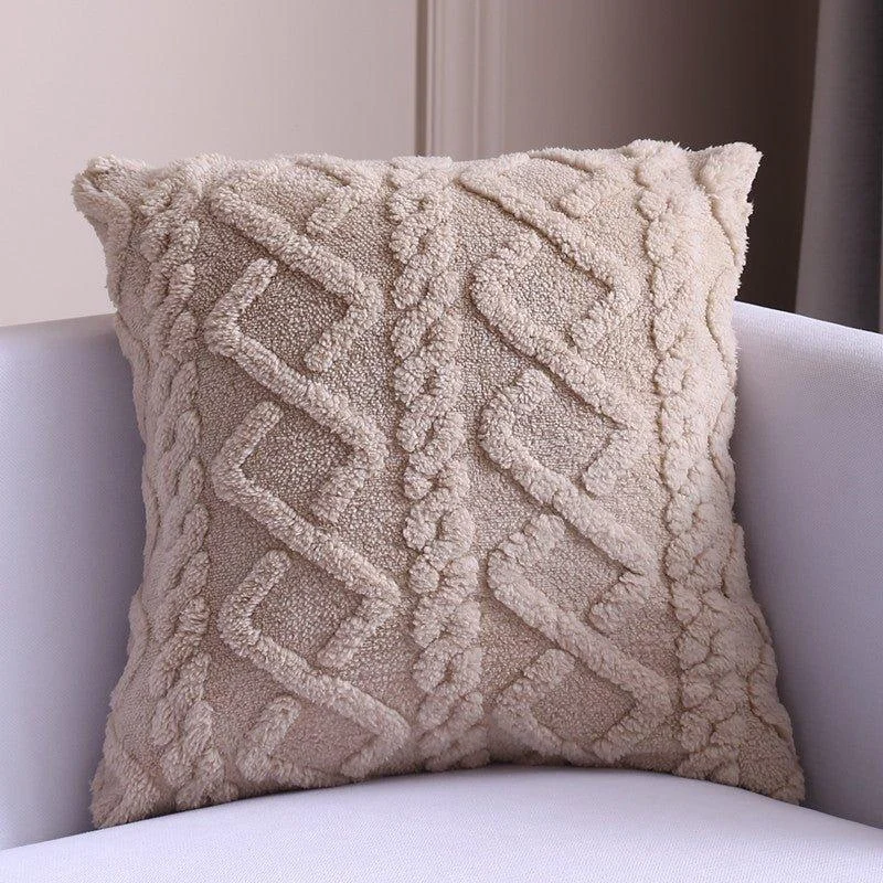Chunky Knit Style Cushion Cover -