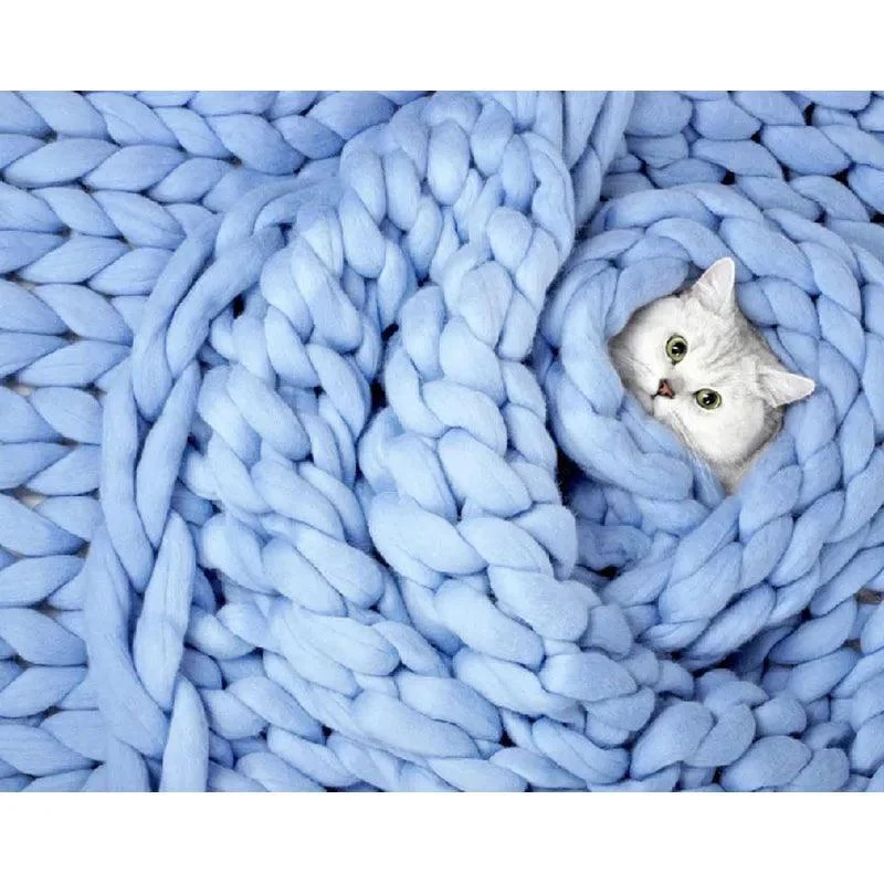 Chunky_Merino_Knitted_Blanket_-_-4158212 Chunky Merino Knitted Blanket -