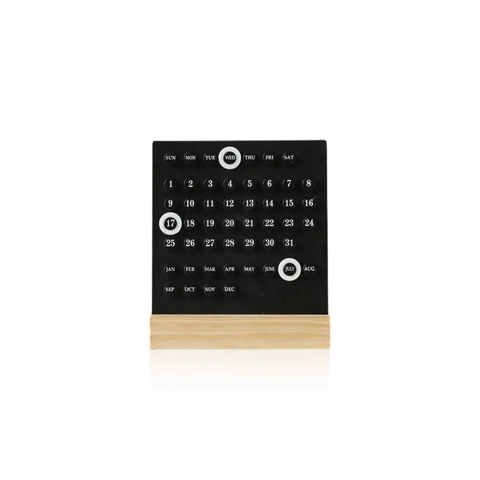 Circle_Ornament_Wooden_Stand_Calendar_-_-4158527 Circle Ornament Wooden Stand Calendar -