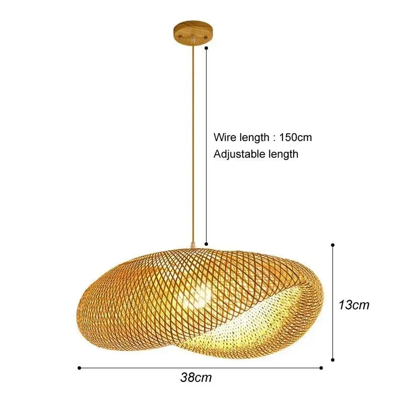 Classic_Bamboo_Chandelier_Handmade_Rattan_Pendant_Light_-_-4158802 Classic Bamboo Chandelier: Handmade Rattan Pendant Light -