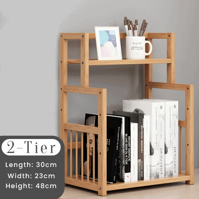 Classic Bamboo Storage Rack - - #tag1#