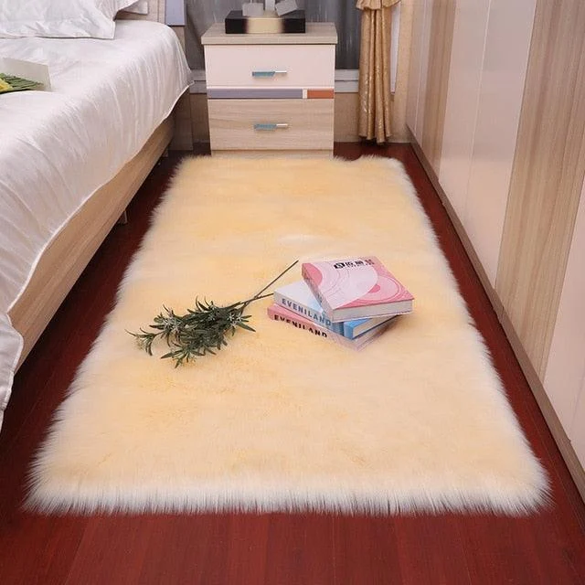 Classic_Color_Red_Black_Plush_Rugs_Long_Hair_Carpet_Mat_Floor_Living_Room_-_-4159156 Classic Color Red Black Plush Rugs Long Hair Carpet Mat Floor Living Room -