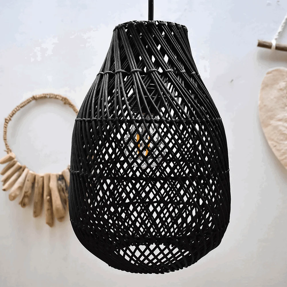 Classic_Farmhouse_Black_Wicker_Handwoven_Pendant_Light_-_-_tag1_-4180499 Classic Farmhouse Black Wicker Handwoven Pendant Light - - #tag1#