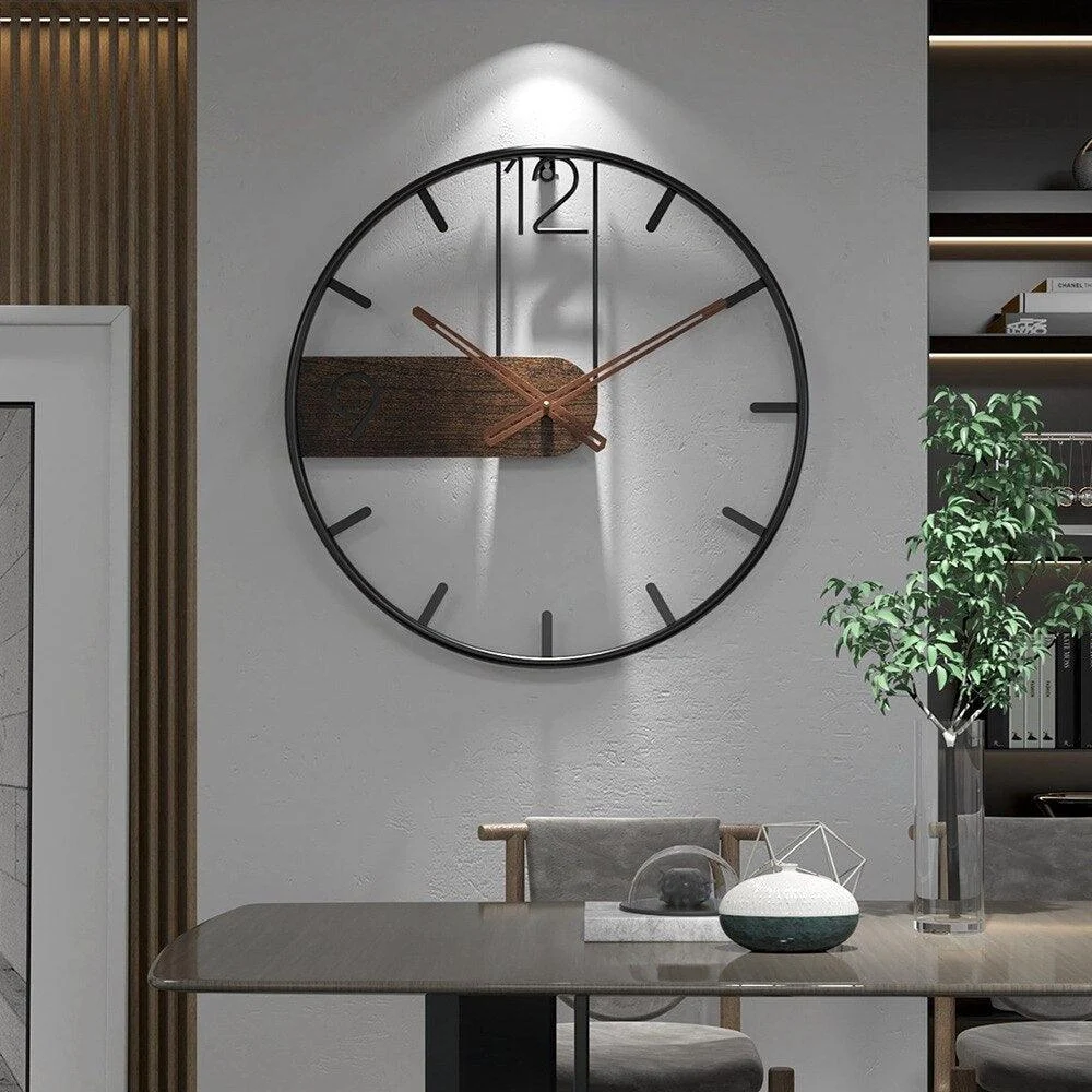 Clock - Nordica - Silent operation - Light luxury - industrial - - #tag1#