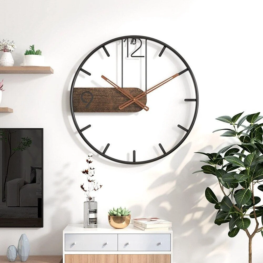 Clock - Nordica - Silent operation - Light luxury - industrial -  - #tag1#