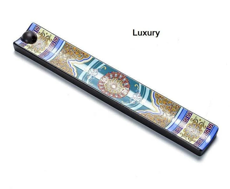 Cloisonne_Blue_Ceramic_Incense_Stick_Holder_-_-4160121 Cloisonne Blue Ceramic Incense Stick Holder -