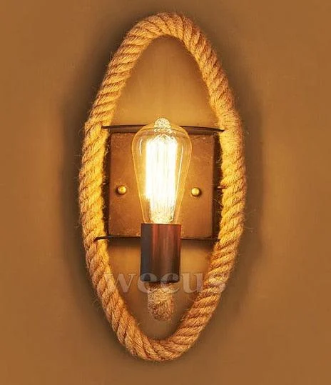 Clove_-_Round_Rope_Wrap_Wall_Lamp_-_-_tag1_-4182695 Clove - Round Rope Wrap Wall Lamp - - #tag1#