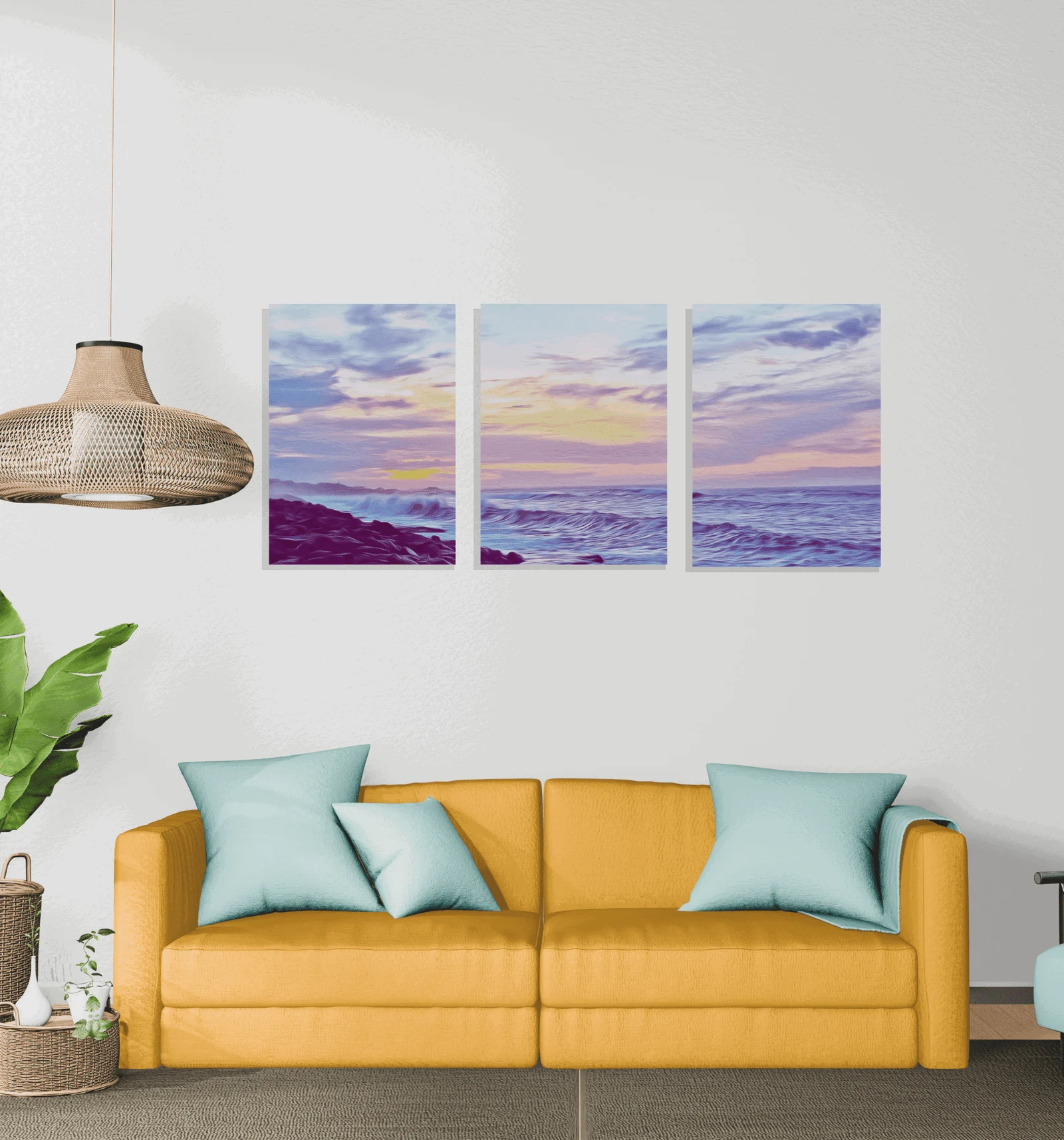 Coastline Canvas - - #tag1#