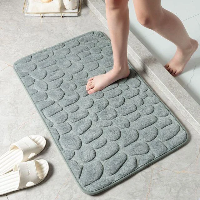 Cobblestone_Bathroom_Mat_-_-4160557 Cobblestone Bathroom Mat -