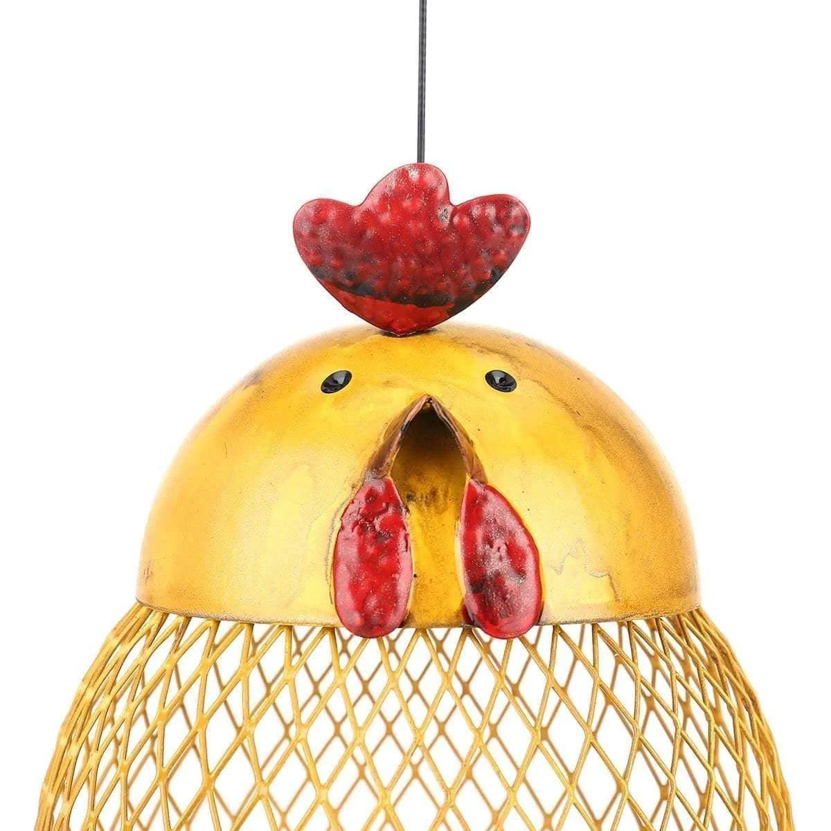 Cock_Shaped_Wild_Bird_Outdoor_Garden_Feeder_-_Whimsical_Fun_Addition_to_Your_Garden_-_-4160705 Cock Shaped Wild Bird Outdoor Garden Feeder - Whimsical & Fun Addition to Your Garden -