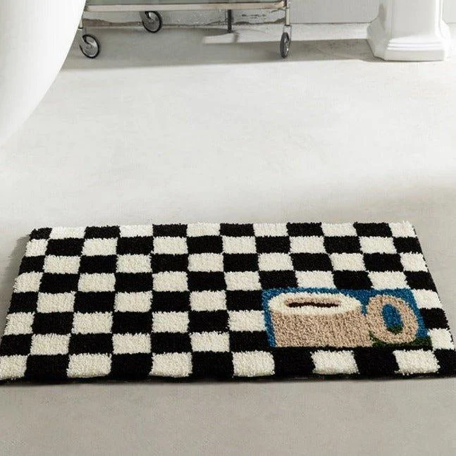 Coffee_Checkered_Mat_-_-_tag1_-4179337 Coffee Checkered Mat - - #tag1#