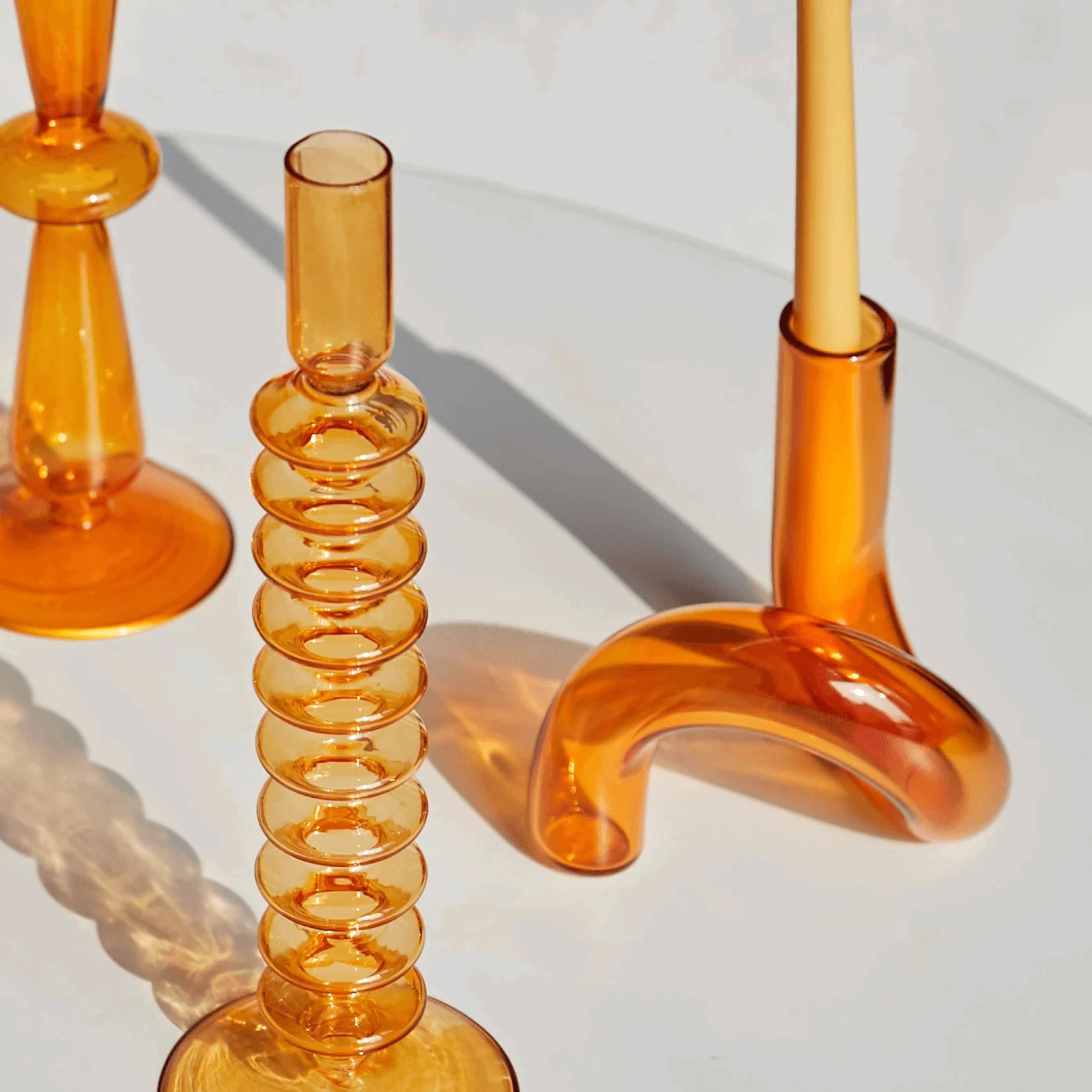 Color_Glass_Twisted_Candlestick_Holder_-_-_tag1_-4184504 Color Glass Twisted Candlestick Holder - - #tag1#