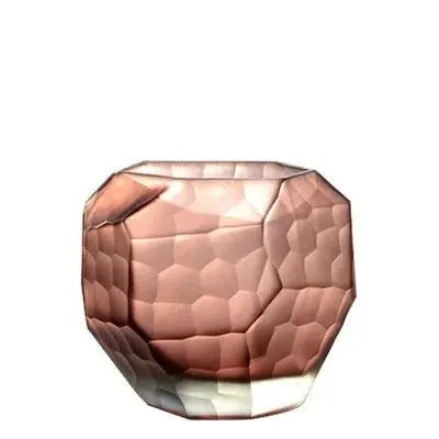 Colored Glass Vase -