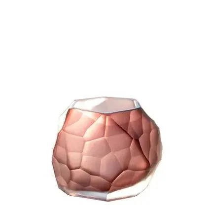 Colored Glass Vase -