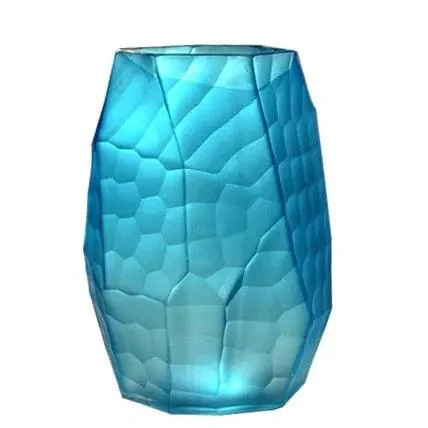 Colored Glass Vase -