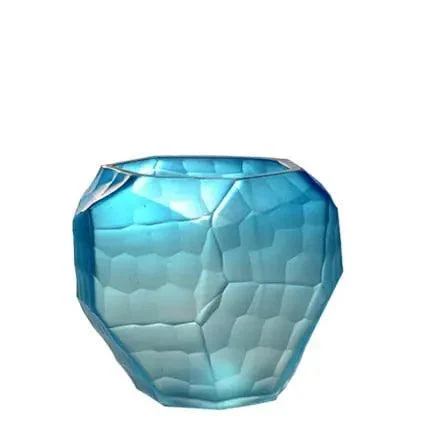 Colored Glass Vase -