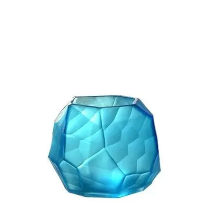 Colored Glass Vase -