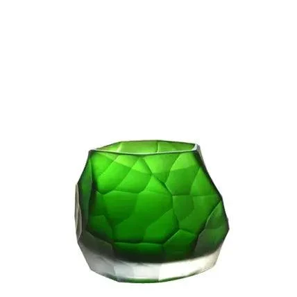 Colored Glass Vase -