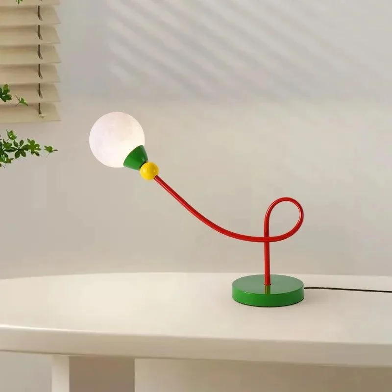 Colorful Wired Moon Lamp -