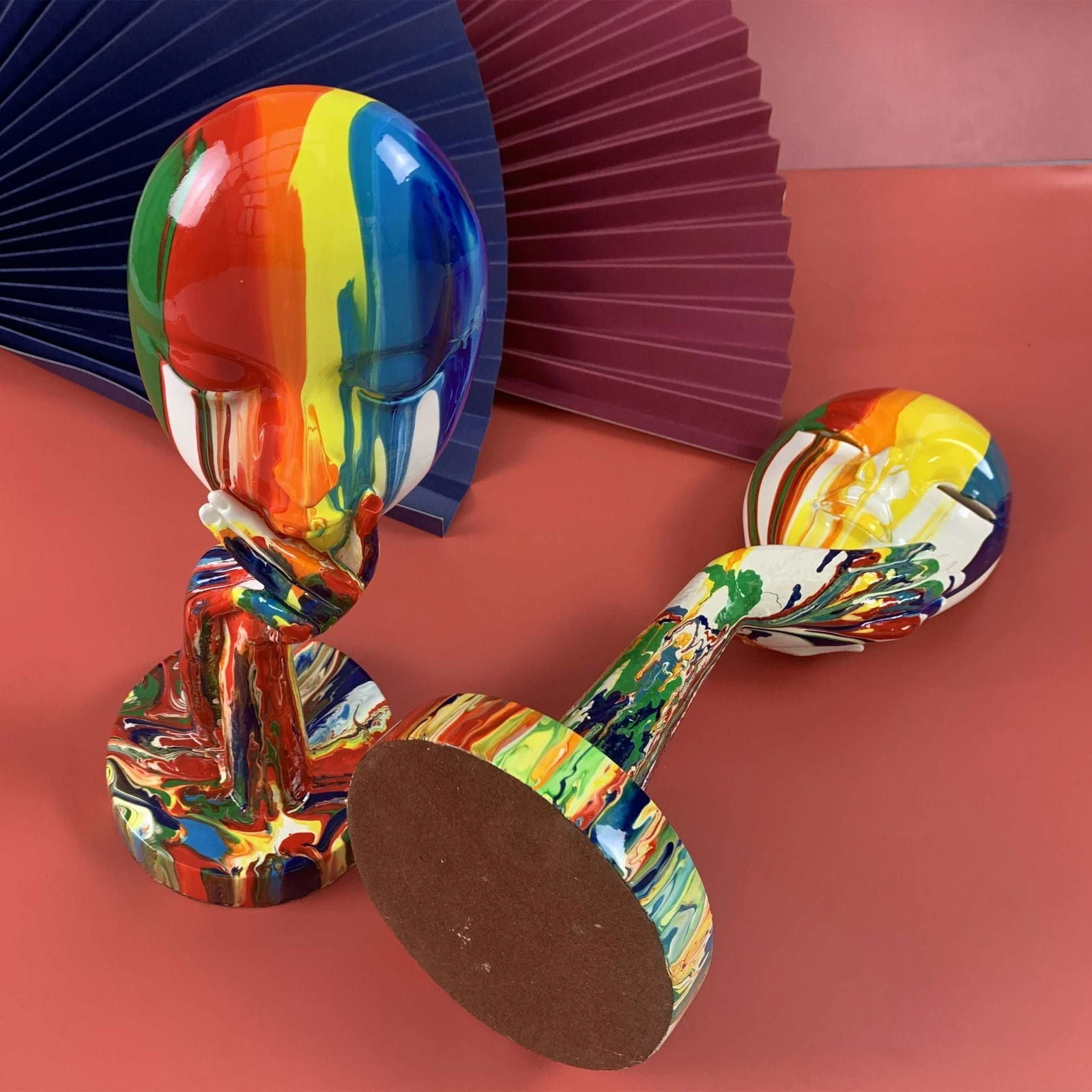 Colorful_Woman_Face_Abstract_Art_Figurine_-_-4163436 Colorful Woman Face Abstract Art Figurine -