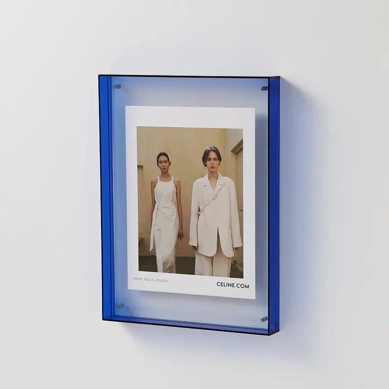 Coloured Transparent Acrylic Picture Frame -  - #tag1#