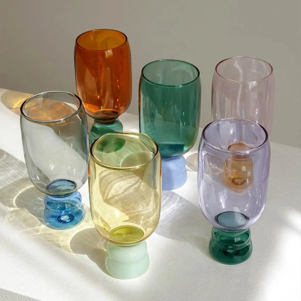 Colourful_Handmade_Champagne_Glass_-_-_tag1_-4186648 Colourful Handmade Champagne Glass - - #tag1#