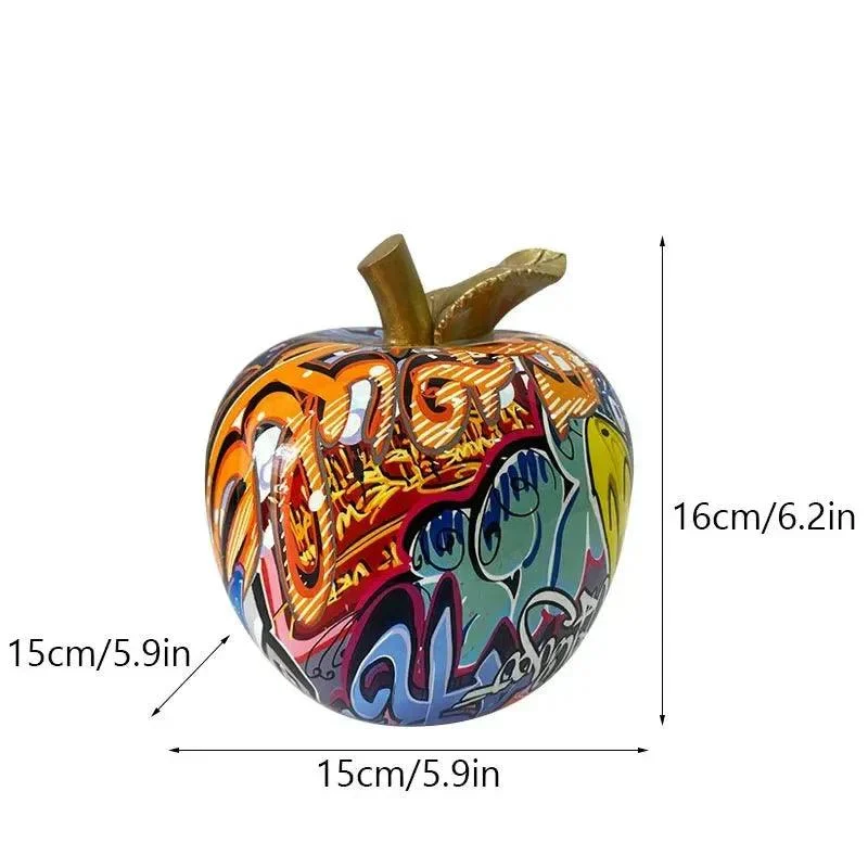 Colourful_Resin_Graffiti_Apple_Ornament_-_-_tag1_-4186938 Colourful Resin Graffiti Apple Ornament - - #tag1#
