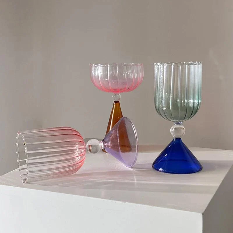 Colrful_Cone_Cocktail_Glass_-_-4163649 Colrful Cone Cocktail Glass -