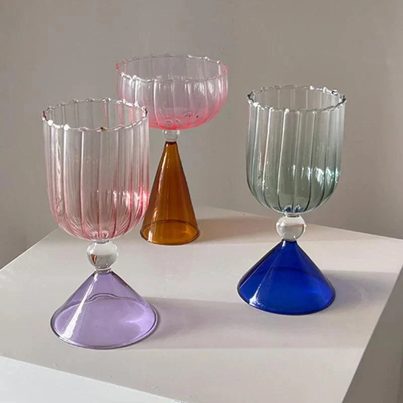 Colrful_Cone_Cocktail_Glass_-_-4163678 Colrful Cone Cocktail Glass -