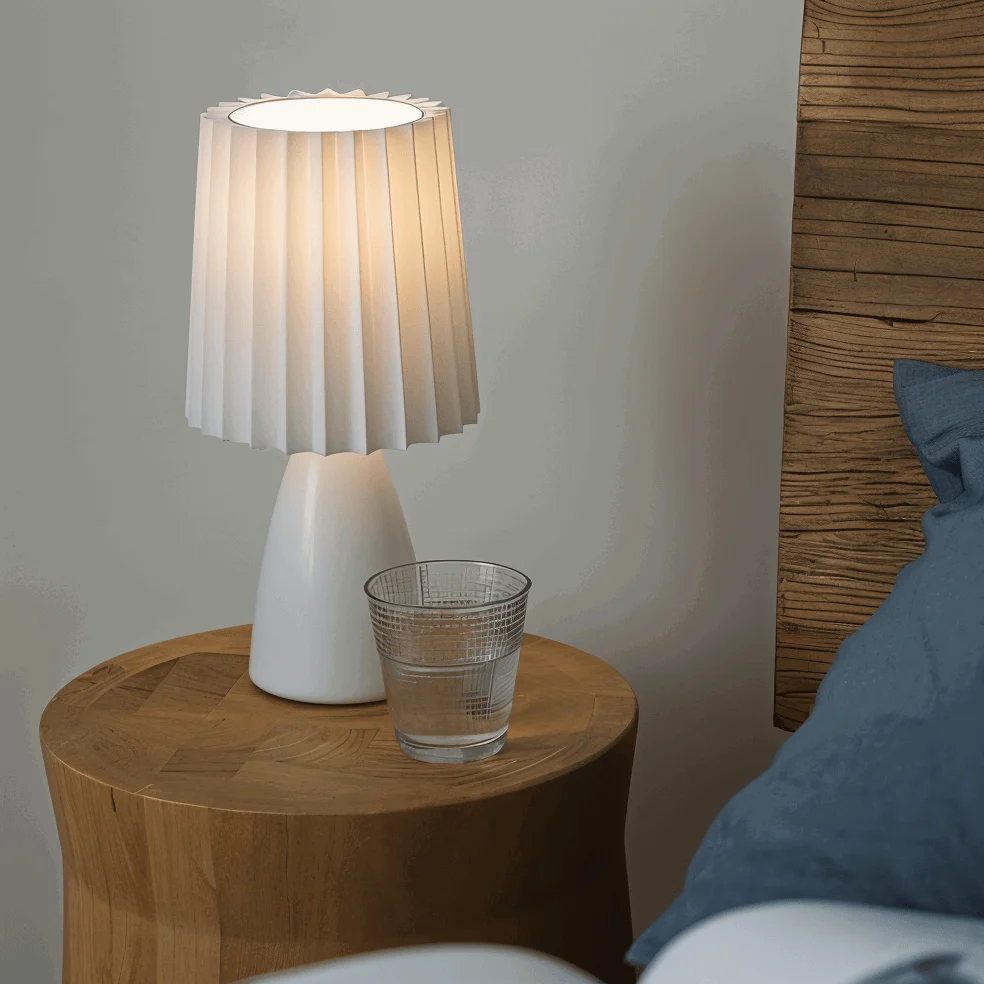 ConePleated_Table_Lamp_-_LED_Ceramic_Milkshake_Desk_Lamp_-_-_tag1_-4181816 ConePleated Table Lamp - LED Ceramic Milkshake Desk Lamp - - #tag1#