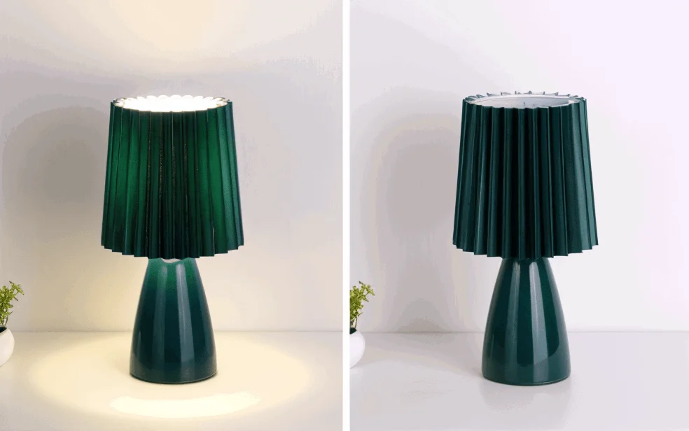ConePleated_Table_Lamp_-_LED_Ceramic_Milkshake_Desk_Lamp_-_-_tag1_-4181832 ConePleated Table Lamp - LED Ceramic Milkshake Desk Lamp - - #tag1#