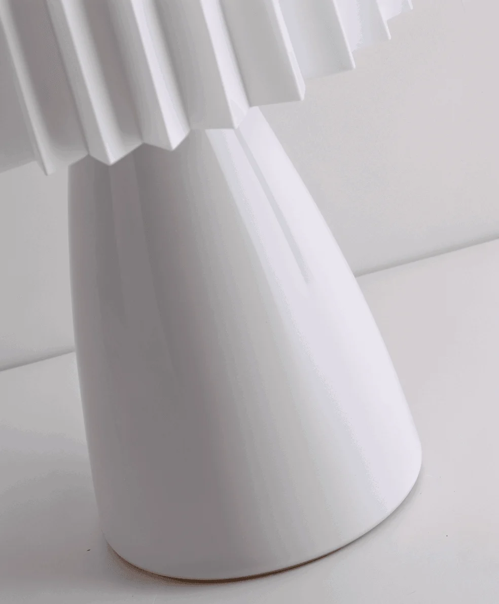 ConePleated_Table_Lamp_-_LED_Ceramic_Milkshake_Desk_Lamp_-_-_tag1_-4181858 ConePleated Table Lamp - LED Ceramic Milkshake Desk Lamp - - #tag1#
