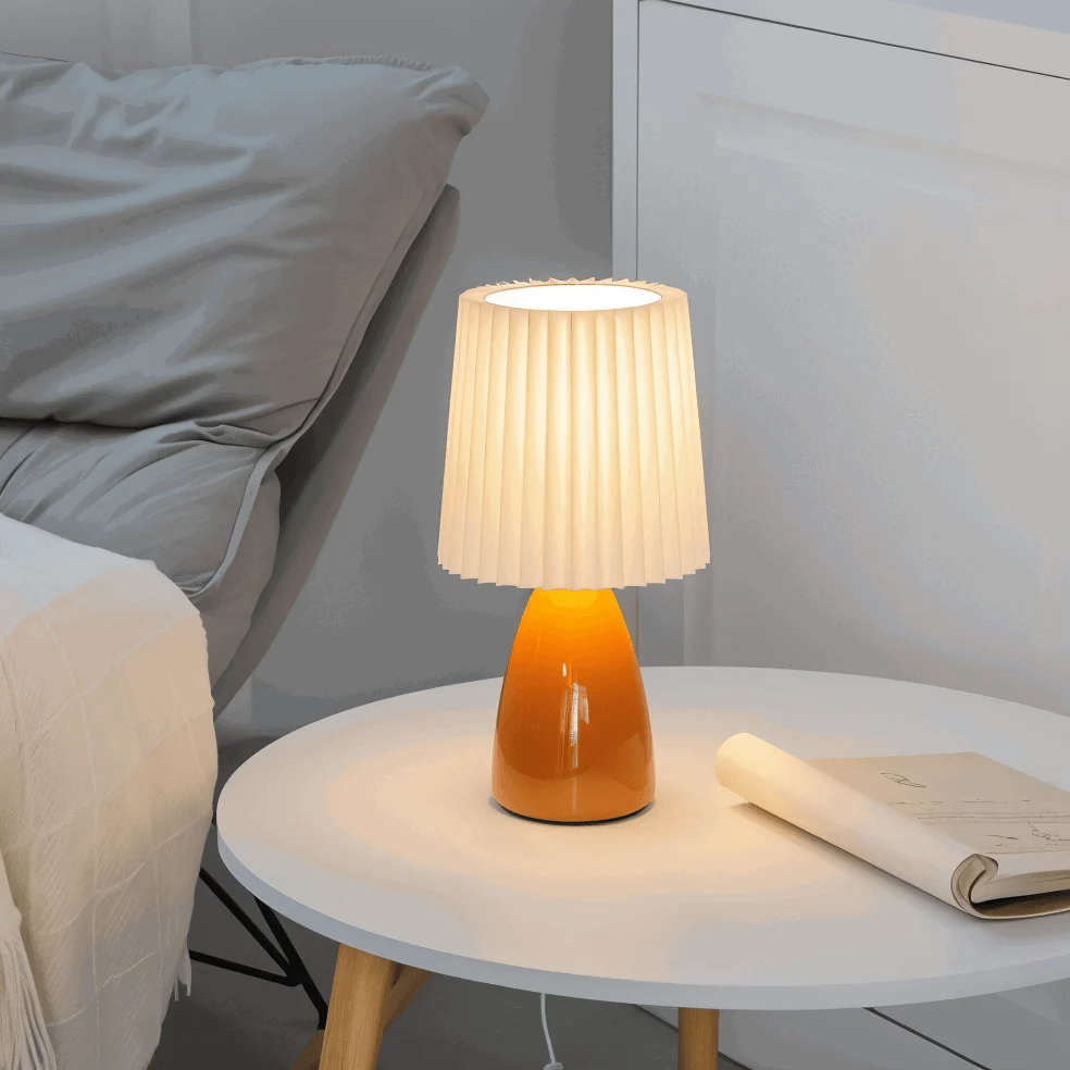 ConePleated_Table_Lamp_-_LED_Ceramic_Milkshake_Desk_Lamp_-_-_tag1_-4181882 ConePleated Table Lamp - LED Ceramic Milkshake Desk Lamp - - #tag1#