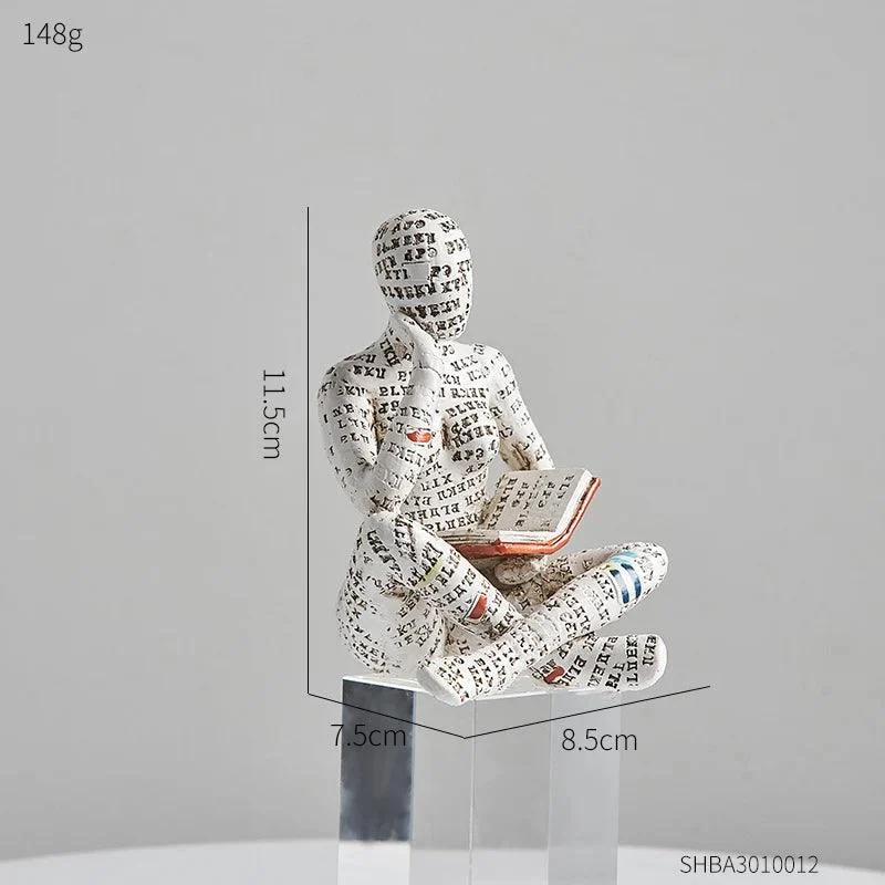 Contemplative_Readers_Modern_Abstract_Figurine_-_-4164290 Contemplative Readers Modern Abstract Figurine -