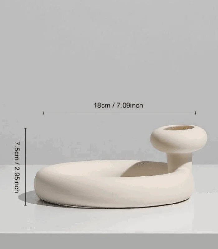Contemporary_Ceramic_Candleholder_Beige_18x7.5cm_-_-_tag1_-4182320 Contemporary Ceramic Candleholder Beige 18x7.5cm - - #tag1#
