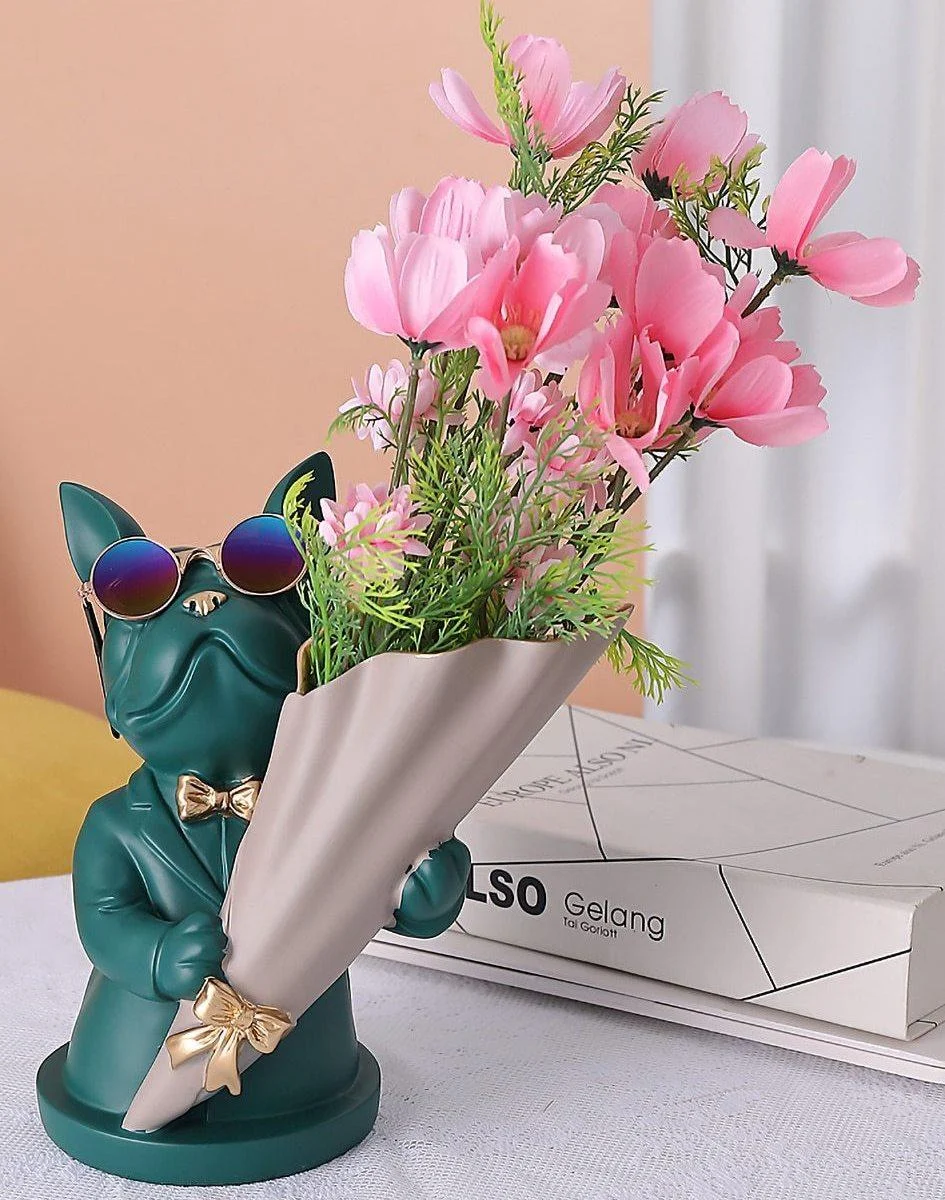 Cool_Frenchie_Statue_Vase_-_-_tag1_-4182792 Cool Frenchie Statue Vase - - #tag1#
