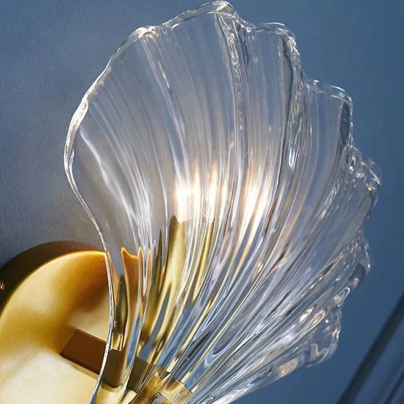 CoralGlimmer_-_Shell_Shaped_Glass_Wall_Lamp_-_-_tag1_-4183491 CoralGlimmer - Shell Shaped Glass Wall Lamp - - #tag1#